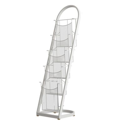 XUAJTIUO Newspaper Racks Magazine Rack Iron Newspaper Racks Floor-Mounted Magazine Racks Newspaper Racks Metal Data Racks Brochure Racks Display Racks Books Booklet