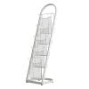 XUAJTIUO Newspaper Racks Magazine Rack Iron Newspaper Racks Floor-Mounted Magazine Racks Newspaper Racks Metal Data Racks Brochure Racks Display Racks Books Booklet view 1