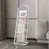 XUAJTIUO Newspaper Racks Magazine Rack Iron Newspaper Racks Floor-Mounted Magazine Racks Newspaper Racks Metal Data Racks Brochure Racks Display Racks Books Booklet view 4