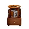 Rotating Bookshelf Tower, Tree Bookshelf with Small Footprint for Adults Modern Special Bookshelf Tower, Visible Display Shelf for Bedroom Office and Living Room (Size : 1 Tier) view 1