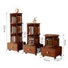 Rotating Bookshelf Tower, Tree Bookshelf with Small Footprint for Adults Modern Special Bookshelf Tower, Visible Display Shelf for Bedroom Office and Living Room (Size : 1 Tier) view 2