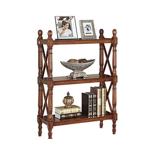 Bookshelf Book Organization Wooden Bookshelf Simply Floor Shelf Retro Small Bookshelf 41.73 Inches Tall Corner Bookshelf