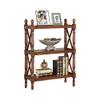 Bookshelf Book Organization Wooden Bookshelf Simply Floor Shelf Retro Small Bookshelf 41.73 Inches Tall Corner Bookshelf view 1