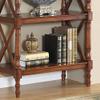 Bookshelf Book Organization Wooden Bookshelf Simply Floor Shelf Retro Small Bookshelf 41.73 Inches Tall Corner Bookshelf view 2