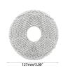 Compatible For P10/QRevo Sweeping Robot Vacuum Cleaner Cleaning Cloth Mop Pad Rag Wipe Tool Replacement Accessories 8pcs Fine Fibermaterial Mop Pads Cleaning Cloths Vacuum Cleaner Parts Mop Pad Floor view 3