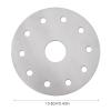 Heat Diffuser Plate, Thermal Guide Plate Silver Gas Stove Diffuser Heat Conduction Plate Non Stick Hob Rings Plate Stainless Steel Induction Cooktop Converter Disk for Gas Stove Glass Cooktop (M) view 4