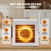 FAHKNS Food Dehydrator Machine, 8 Stainless Steel Trays, 700W Dehydrated Dryer, 190F Temperature Control, 24-Hour Timer, Dryer for dried meats, herbs, meats, beef, fruits and vegetables view 4