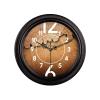 Fashion Wall Clock Creative Wall Clock Clock Digital Iron Round Industrial Retro Style Living Room Wall Hanging Decoration (40cm(16in)) view 1