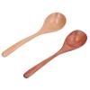 aqxreight Wooden Soup Spoon Japanese Large Handle Spoon for Rice Kitchen 2pcs, #811, aqxreighte6av592zq4 view 4