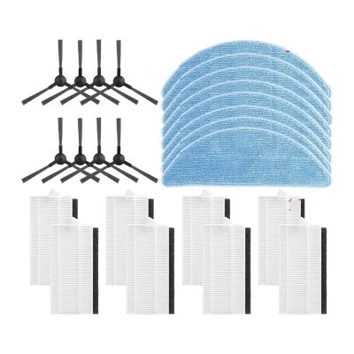 XFHDHR Compatible for Tesvor S7 Pro Robot Vacuum Cleaner Side Brush Hepa Filter Mop Cloths Rag Accessories Replacement Attachment Kit Spare Part (Color : Set 13), deng17546yapin