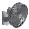 Shinebella 10-Inch Wall Mount Oscillating Fan with Remote and Timer, Small Bedroom RV Fan with 4-Speed, Quiet Operation,90Oscillation, Adjustable Tilt,5.92 ft Wire, for Cooling Bathroom Home Garage view 4