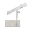 ULTECHNOVO Silver Shoe Display Stand, Stainless Steel Shoe Display Risers Stand Countertop Adjustable Retail Supplies view 1