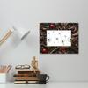 Mintoprints Vintage Ladybirds 4x6 Picture Frame, Red Ladybugs Wood Photo Frame for Table Top Display and Wall Mounting 4x6 Vertical Picture Frame view 4