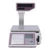 BANLICALI 30kg Digital Price Computing Scale, Commercial Food Scale with Dual Printing Modes and Double-Sided Display, 5g/0.011 lbs Accurate Digital Computing Scale for Farmers' Markets Retail White view 1