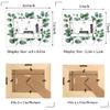 Mintoprints Eucalyptus 4x6 Picture Frame, Eucalyptus Leaves Wood Photo Frame for Table Top Display and Wall Mounting 4x6 Vertical Picture Frame view 2