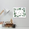Mintoprints Eucalyptus 4x6 Picture Frame, Eucalyptus Leaves Wood Photo Frame for Table Top Display and Wall Mounting 4x6 Vertical Picture Frame view 4