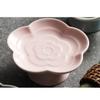 FEELIN Fruit Bowl Snack Containers Tall Tea Tray, Zen Style, New Chinese Ceramic Dish, Melon Seeds, Dried Fruit Plate, Japanese Dessert, Pastry, Small Fruit Plate Breakfast Bowls (Color : C) view 3