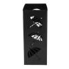 CDQL Umbrella Holder for Entryway, Metal Umbrella Stand, Umbrella Bucket Hollow Out, Stylish Umbrella Rack, Convenient Umbrella Storage Solution for Office Hallway Home view 1