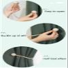 BHCCYS Sobriety Fashionable Curtains Tiebacks 2 Pcs Magnetic Curtain Strap Clip-Window Strap Bracket with Strong Holder Curtain Tiebacks Practicality (Color : Dark Coffee) view 3