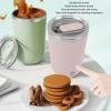 Electric Mixing Cup, 350ml Electric High Speed Mixing Cup, Self Stirring Mug, Self Stirring Coffee Mug Cup Automatic Magnetic Stirring Coffee Mug for Coffee, Milk, Cocoa and Other Beverages(pink) view 2