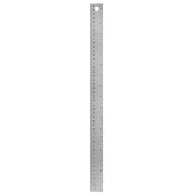 45cm Stainless Steel Cork Back Ruler for School Woodworking