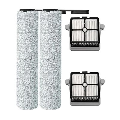 JINGDING Brush Roller, HEPA Filters, Compatible for Tineco Floor ONE S6 / S6 PRO, Cordless Wet Dry Floor Washer Vacuum Cleaner Spare Parts, Set a
