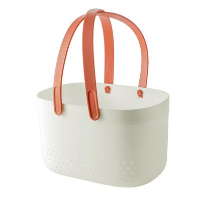 Tyenaza Shower Caddy Basket, Portable Plastic Large Capacity Shower Caddy Tote Organizer Basket Bin with Handles for Bathroom Kitchen Dorm Room Bedroom