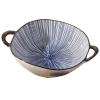 23.6Oz Ceramic Small Bowl Handle Dessert Bowl Soup Bowls with Handles Hotel Serving Bowls Small Food Bowls (Color : B) view 1