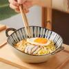 23.6Oz Ceramic Small Bowl Handle Dessert Bowl Soup Bowls with Handles Hotel Serving Bowls Small Food Bowls (Color : B) view 4