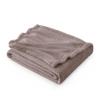 Bedsure GentleSoft Fleece Throw XL Blanket Mocha Brown - 300GSM Soft Lightweight Plush Cozy Blankets for Bed, Sofa, Couch, Travel, Camping, 50x70 inches view 1