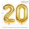 40 Inch gold Number Balloons Helium Foil Mylar Balloon Birthday Party banquet Decoration 20 view 2