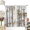 AAVEUP Western Cowboy Blackout Curtains for Kids,Simple Hand Drawn Western Desert Cactus Canyon Horses Cowboy Adventure Window Drapes Print for Boys Juvenile Childcare Bedroom Nursery 52x84in view 3