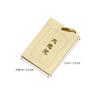 HOLIDYOYO 3pcs Buddhist Keychain Pendant Creative Amulet Key Holders for Keyrings Bags and Jewelry Lightweight Hanging Ornaments Featuring Heart and Great Compassion view 2