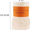 EDCWDTYYEC Oil Lamp Lantern Wick for Kerosene Stove Glass Fiber Cotton Braided Candle Replacement Wick for Oil Lamps Petroleum Heater Wicks Indoor Use Outdoor Camping Accessories Tabletop Decor Lamp ( view 2