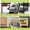 Yookwutar 6 Pack Furniture Risers 1 Inch, Adjustable Bed Risers Heavy Duty for Table Desk Couch Chair Sofa Cabinet Bed Legs Dorm, Square Stackable Bed Raisers Blocks Lift Height 1", 2" or 3", Brown view 3