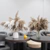 30 Stems Fluffy Pampas Grass - Natural Dried Pampas, Brown & White Pompas Grass, Dry Small Pampas Bulk for Living Room Table Decor, Boho Decor,Party Wedding Decor, Gift(17.7 inch, 20 Brown & 10White) view 1