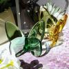 HOgardenME Glass for Crystal Butterfly Ornaments Home Decoration Crafts Holiday Party, for Crystal Butterfly Figurines, Flying Butterfly Collectible Home Ornament Decor view 3
