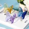 HOgardenME Glass for CRYSTAL Butterfly Ornaments Home Decoration Crafts Holiday Party, for CRYSTAL Butterfly Figurines, Flying Butterfly Collectible Home Ornament Decor view 4