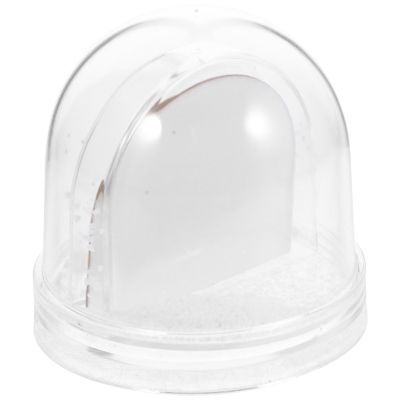 MAGICLULU 1pc Miniature Sublimation Photo Snow Globe Frame Kit for Crafting and Personalization for and Home Decor