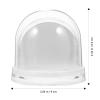 MAGICLULU 1pc Miniature Sublimation Photo Snow Globe Frame Kit for Crafting and Personalization for and Home Decor view 2