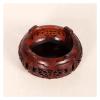 AIDNZYGDH Wooden Vase Base Oriental Furniture Display Stand Wooden Round Shape Rosewood Wood Display Base Holder for Small Little Things Statues Wooden Vase Stand (Size : S) view 4