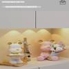 Gold Coin cat, Tree Branch Shelf Key Tray for entryway TableEntrance Statue DecorSculptures Home DecorResin Modern House DecorTray Ornaments Office Home (White Violent Bear + Branch Clip) view 3