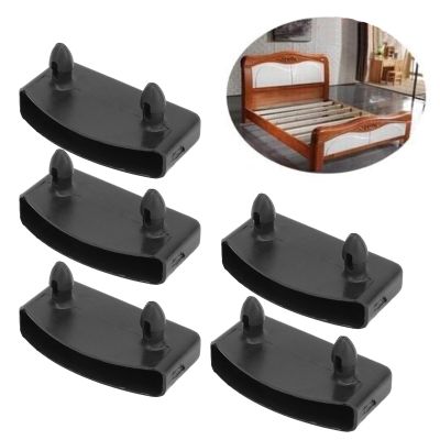 POTRUWE 20Pcs 55mm9mm Plastic Bed Slat Cover Replacement Holders End Caps for Holding Securing Wooden Slats Bed Base Plastic Connector Furniture Accessory