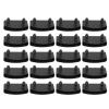 POTRUWE 20Pcs 55mm9mm Plastic Bed Slat Cover Replacement Holders End Caps for Holding Securing Wooden Slats Bed Base Plastic Connector Furniture Accessory view 2