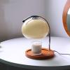 Candle Warmer Lamp, Aromatherapy Candle Warmer, Dimmable Retro Decorative Aromatherapy Candle Melter Melting Lamp for Bedroom Study Round Plate (Beige) view 2