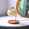Candle Warmer Lamp, Aromatherapy Candle Warmer, Dimmable Retro Decorative Aromatherapy Candle Melter Melting Lamp for Bedroom Study Round Plate (Beige) view 3