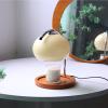 Candle Warmer Lamp, Aromatherapy Candle Warmer, Dimmable Retro Decorative Aromatherapy Candle Melter Melting Lamp for Bedroom Study Round Plate (Beige) view 4