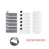 KAISUPJX Compatible for Karcher Easyfix SC2 SC3 SC4 SC5Cleaning Attachments Rags Microfibre Mop Cover Steam Cleaner Replacement Accessories Mop Heads Cloth (Color : Mop Cover 8pcs), mei0203jb view 2