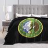 Seal of The Muscogee Creek Nation Fleece Blanket Super Soft and All Season Warm,Winter Thermal Blanket, Blanket for Sofas 80"X60" view 4