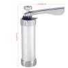 Cookie Press Gun Kit, Stainless Steel Cookie Press Set, Cookie Press for Baking, Cookie Press Gun Kit with 4 Nozzles and 20 for Home DIY Cookies Cake Decoration Baking Gifts view 2